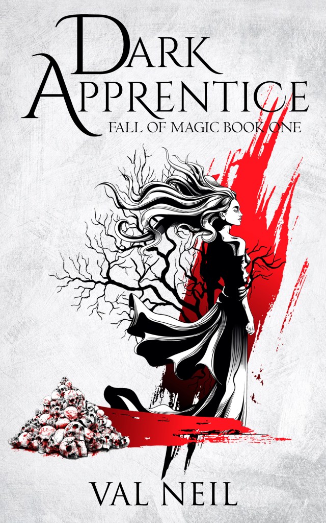 Cover for the first Fall of Magic book, Dark Apprentice.