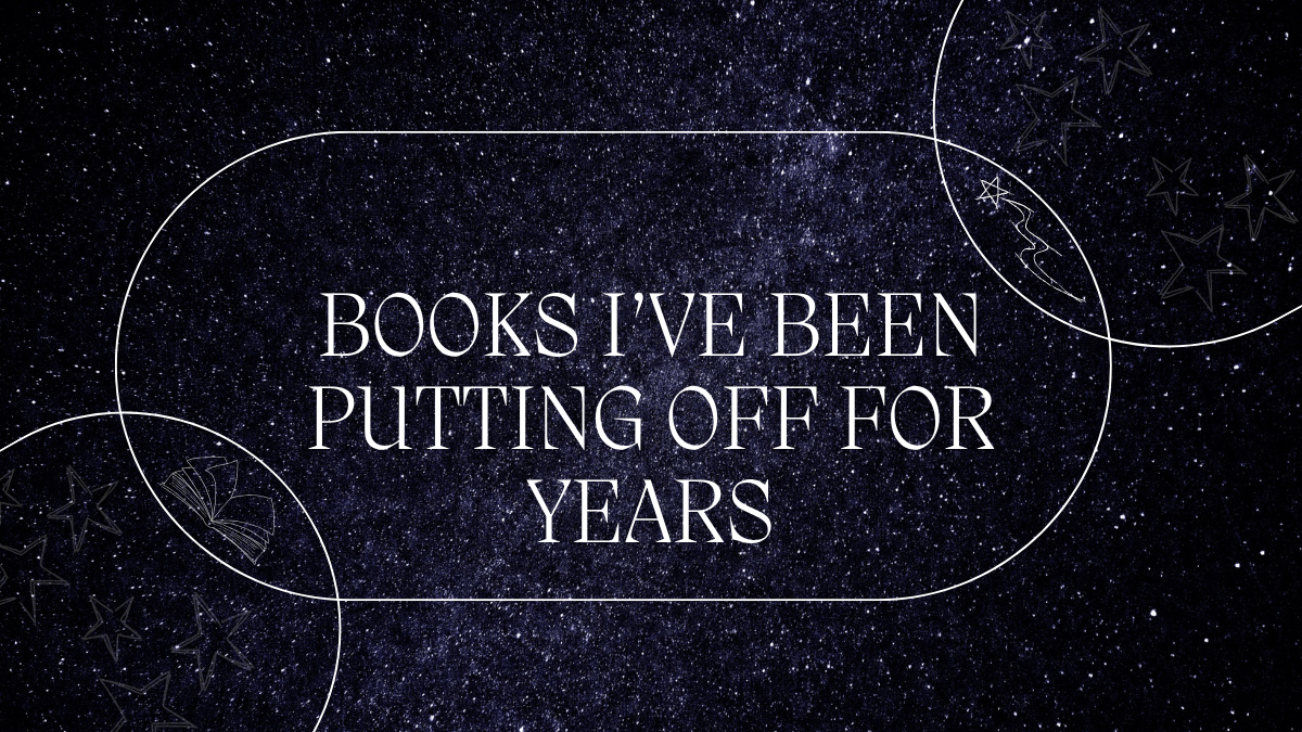 Books I’ve been putting off for years, post banner